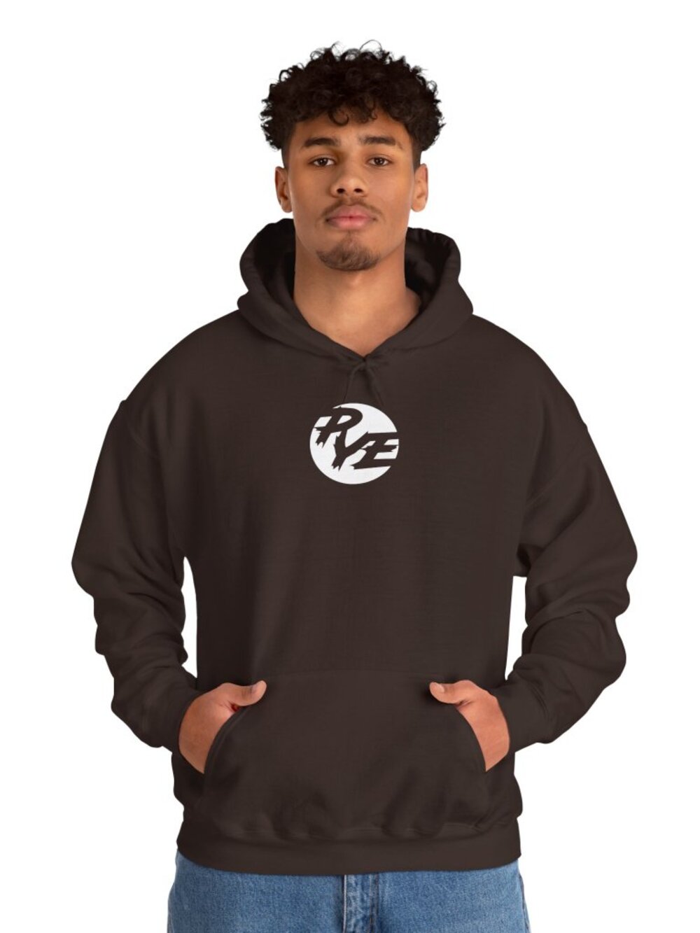 PYE Logo Hoodie | Unisex Streetwear Sweatshirt | Brown